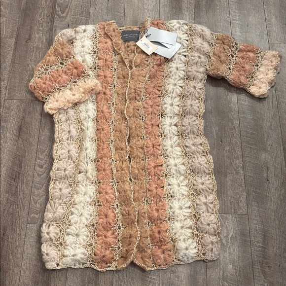 Maridruna Handknit Mohair Cardigan Long - Picture 3 of 7